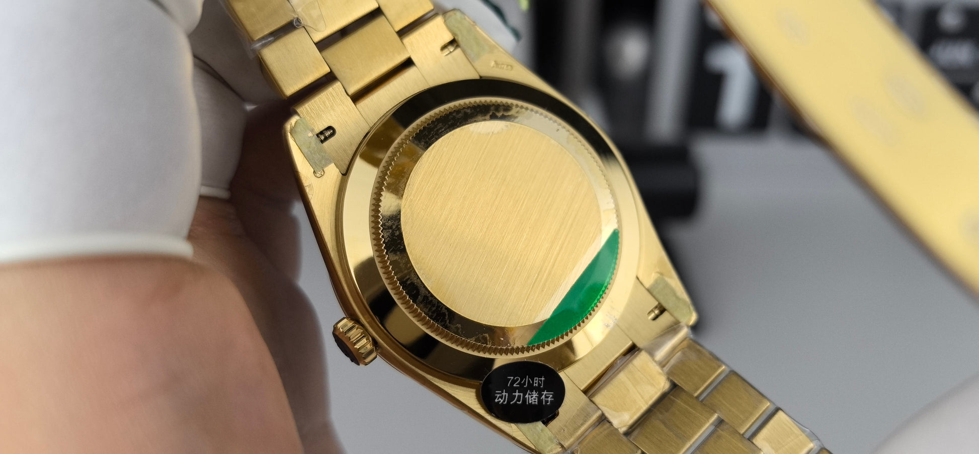 Rolex Datejust 36 Black Dial Solid Gold