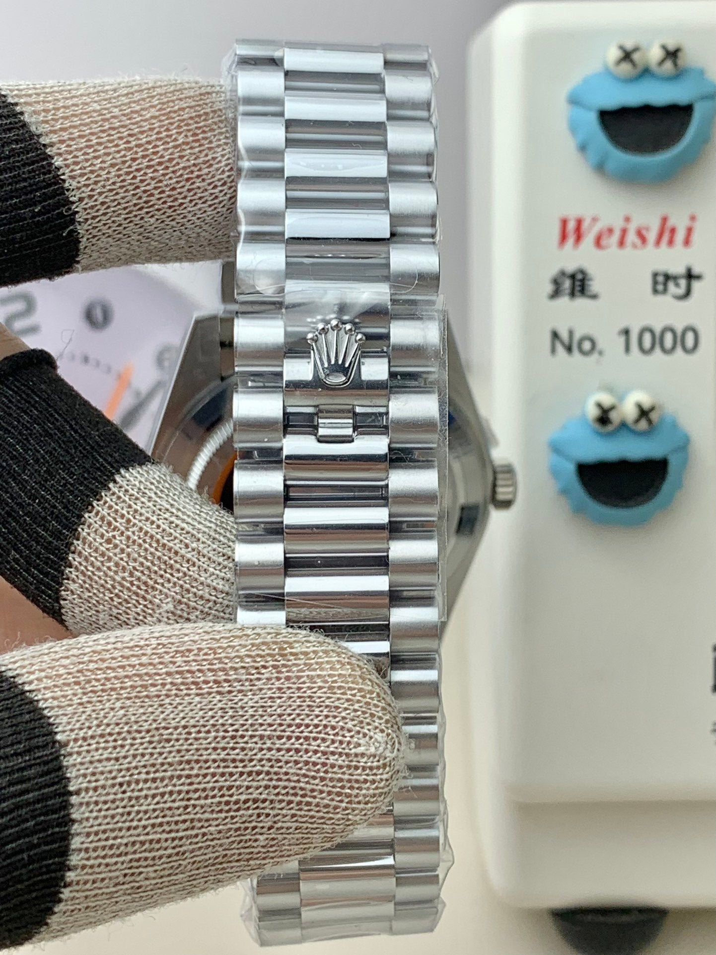 Day-Date 40
Oyster, 40 mm, white silver